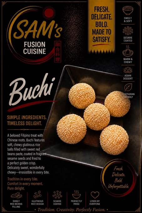 Mâncare filipineză poze - Startere / Dumplings - Buchi - Sam's Cuisine București